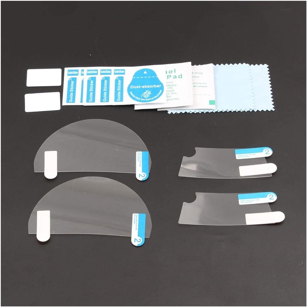 Fits for Kawasaki - 650 VERSYS650 2016 2017 Motorcycle Dashboard Instrument Speedometer Film Screen Protector Sticker Protector Instrument (Color : 2PCS)