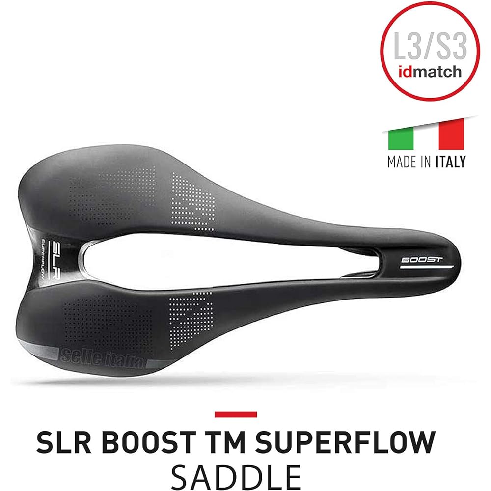 Selle Italia selle ITALIA SLR BOOST TM S.F. Mn BLK S Saddle