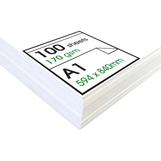 Artway Cartridge Paper A1-100 Sheets White