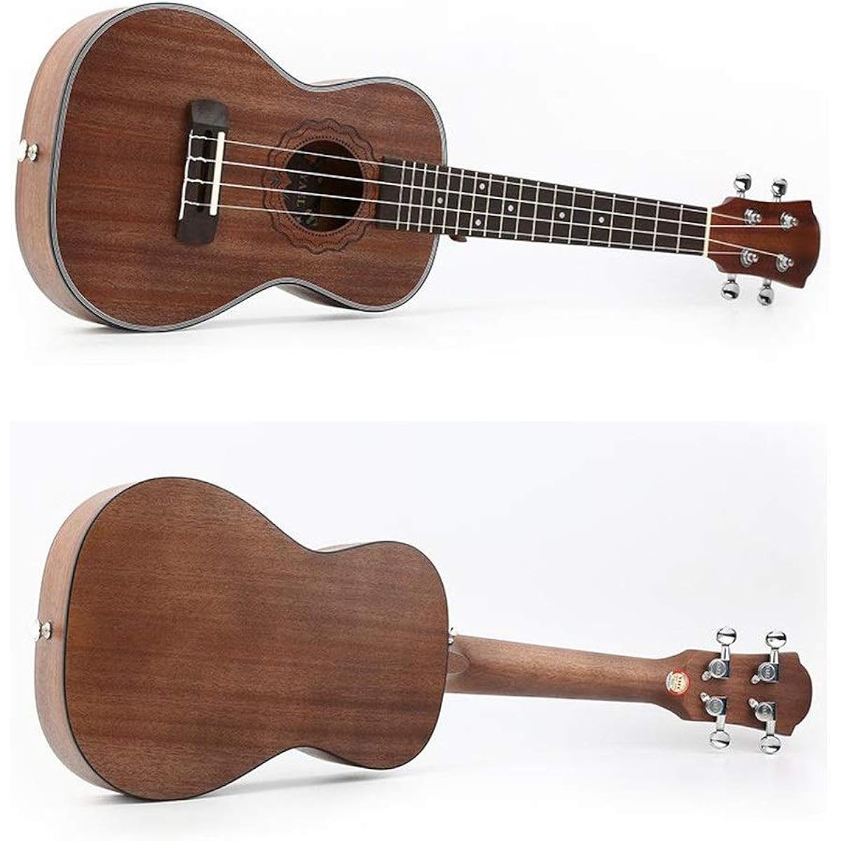 Ukulele Matte Finish Mahogany 23 Inch Traditional Concert Ukulele Uke Hawaii Kids Small Guitar with Gig Bag Kids Student Beginner Ukulele Sopra (Color: Wood, Size: 23 inches)