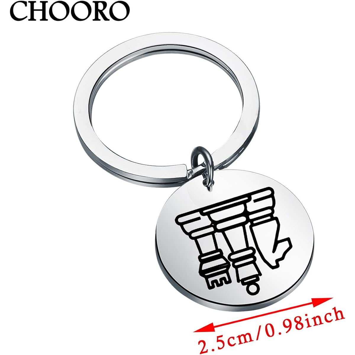 CHOORO Queen's Gambit Chess Gifts for Chess Players Lovers Gift Game It's on the Ceiling Chess Opening (3 Chess K)