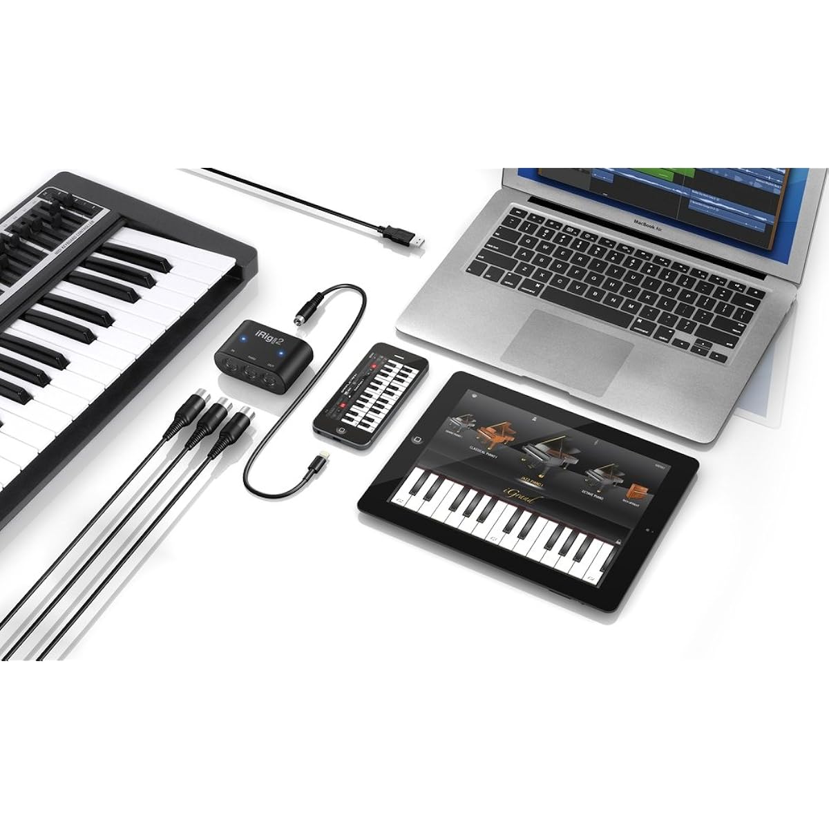 IK Multimedia iRig MIDI 2 Mobile MIDI Interface [Official Japanese Product]