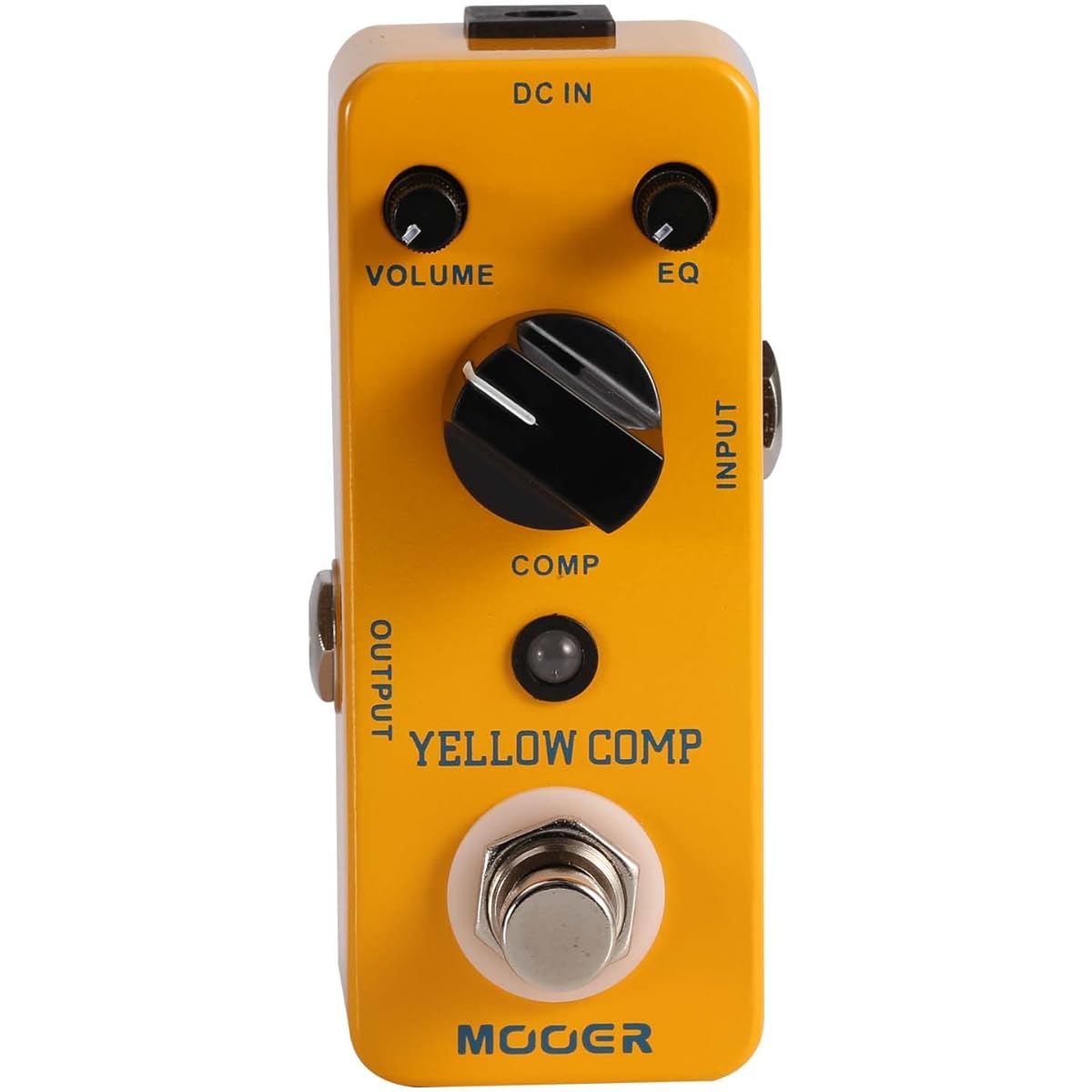 MOOER Yellow Comp Guitar Bass Compressor Guitar Compression True Bypass EQ Volume Adjustable Mini Size Portable