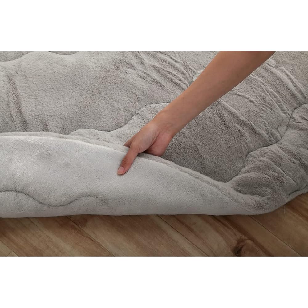 [Ikehiko Corporation] Kotatsu Futon 4550317203770 Pearl Gray Approx. 220cm Round