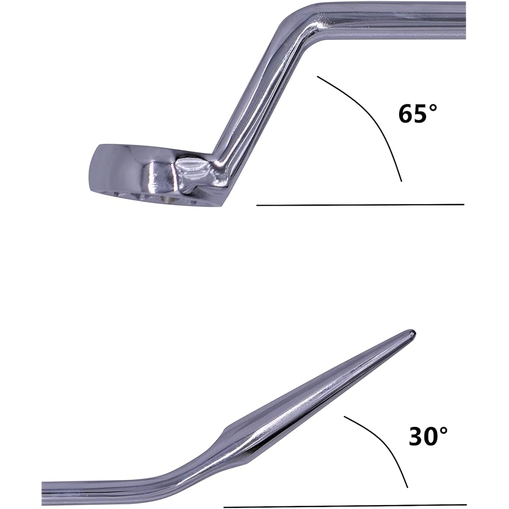 KAKUI KSM-32SB Box Wrench for Shear Bolts with Curved Socket, Fully Polished Finish, 32mm/High Strength Bolt Diameter M20