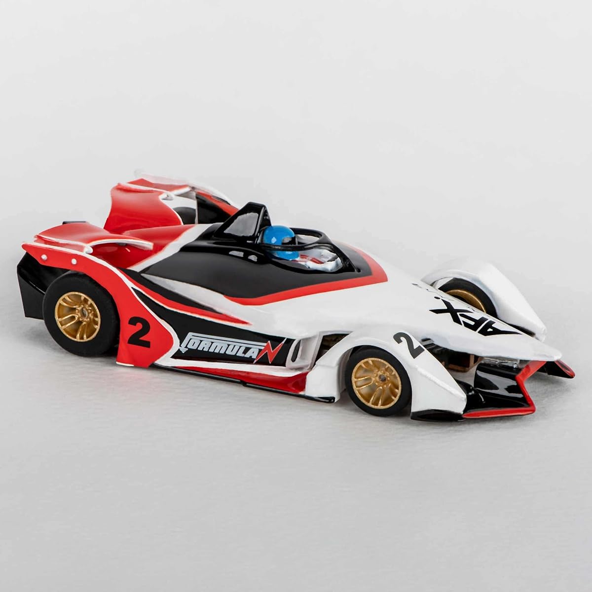 AFX/Racemasters Mega G+ Formula N Black/Red/White AFX22015 HO Slot Racing Car