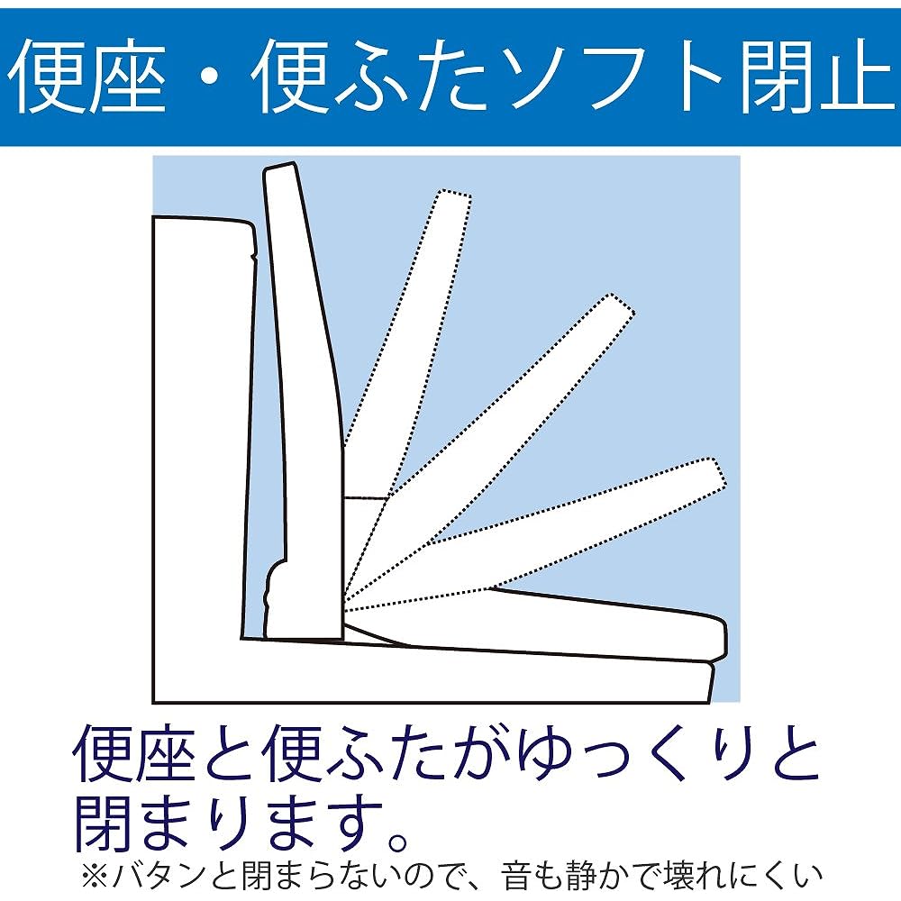 TOTO Wormlet S (heated toilet seat) White TCF116#NW1 [For professionals, no installation tools]