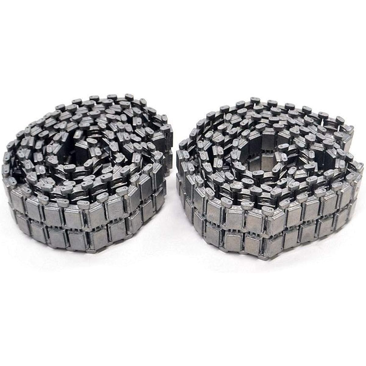 RC Tank Metal Upgrade Repair and Modification Parts Metal Chain Strap Caterpillar, Driving Wheel, Idler Wheel, Load-bearing Wheel, etc. Suitable for Henglong 1/16 US M1A2 Main Battle Tank (3918) (Metal track)