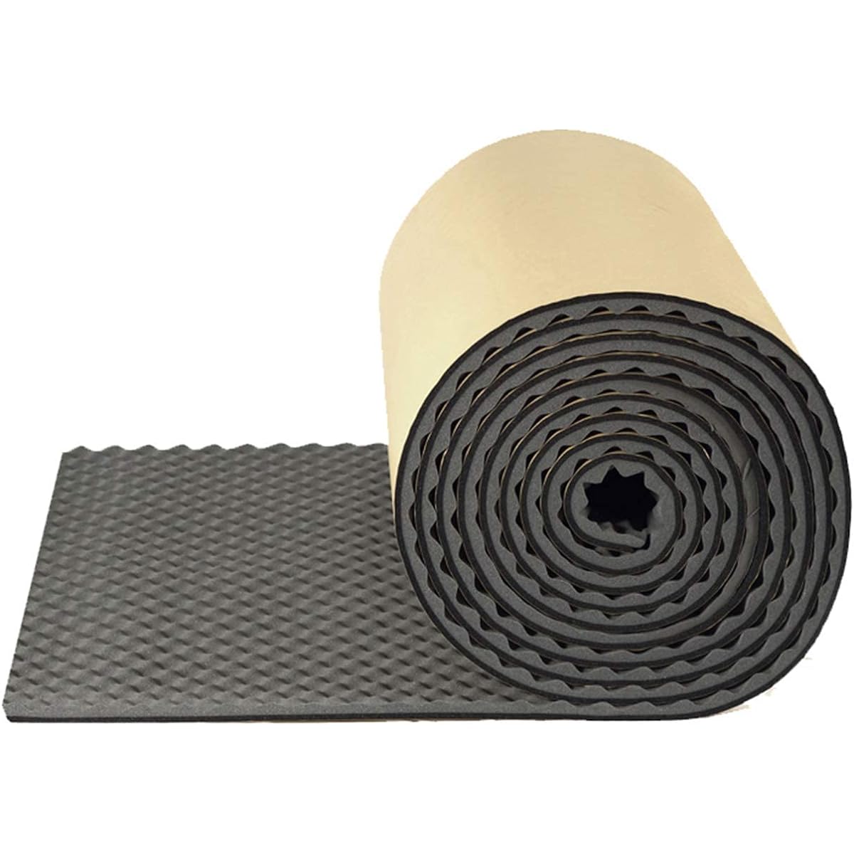 Multifunctional Sound Absorbing Cotton, Self-Adhesive, Easy to Install Acoustic Panel, Foldable Home Acoustic Studio Foam (Blue) (Grey)
