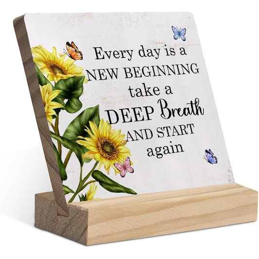 158-XQ-WSP-Inspirational Wooden Stand Plaque