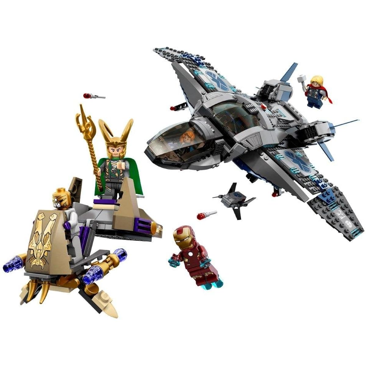 LEGO Super Heroes Quinjet Air Battle 6869
