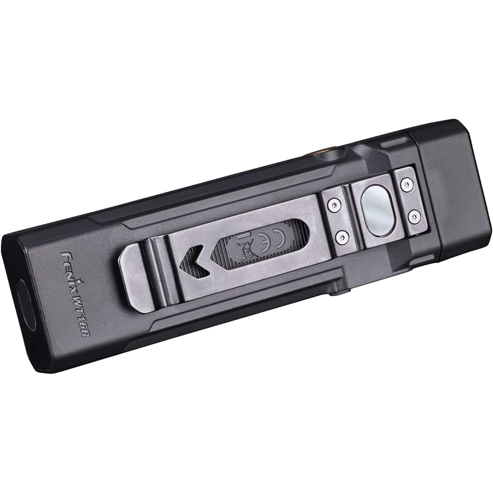 FENIX Light Black 13cm Multipurpose Work Light XP-E2/COB LED Maximum Brightness 300 Lumens USB Rechargeable WT16R