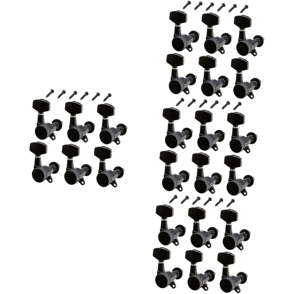 VICASKY 4 Sets Strings Accurate Pro Guitar Tuner Guitar Parts Guitar Parts Selection Subjects Knobs Piano Keys Strings Musical Instruments Zinc Alloy