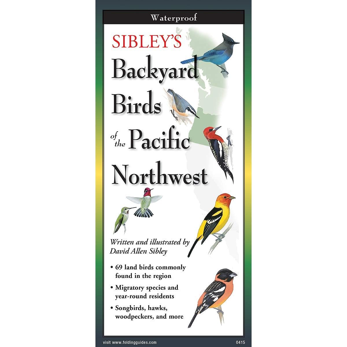 Steven M. Lewers Earth Sky Water LEWERSBBP119 Sibleys Backyard Birds of the Pacific Northwest Posters