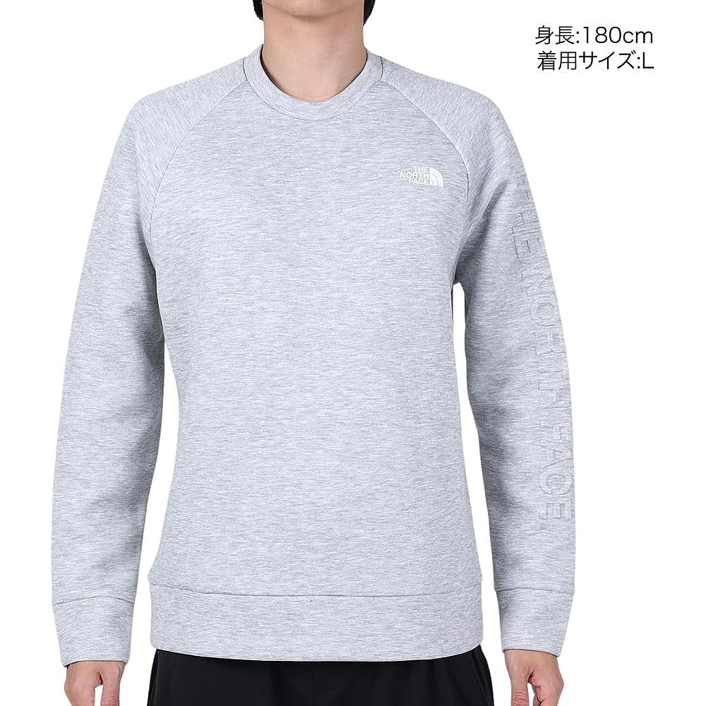 [The North Face] Sweatshirt Tech Air Sweat Crew Men's Stretch Static Care