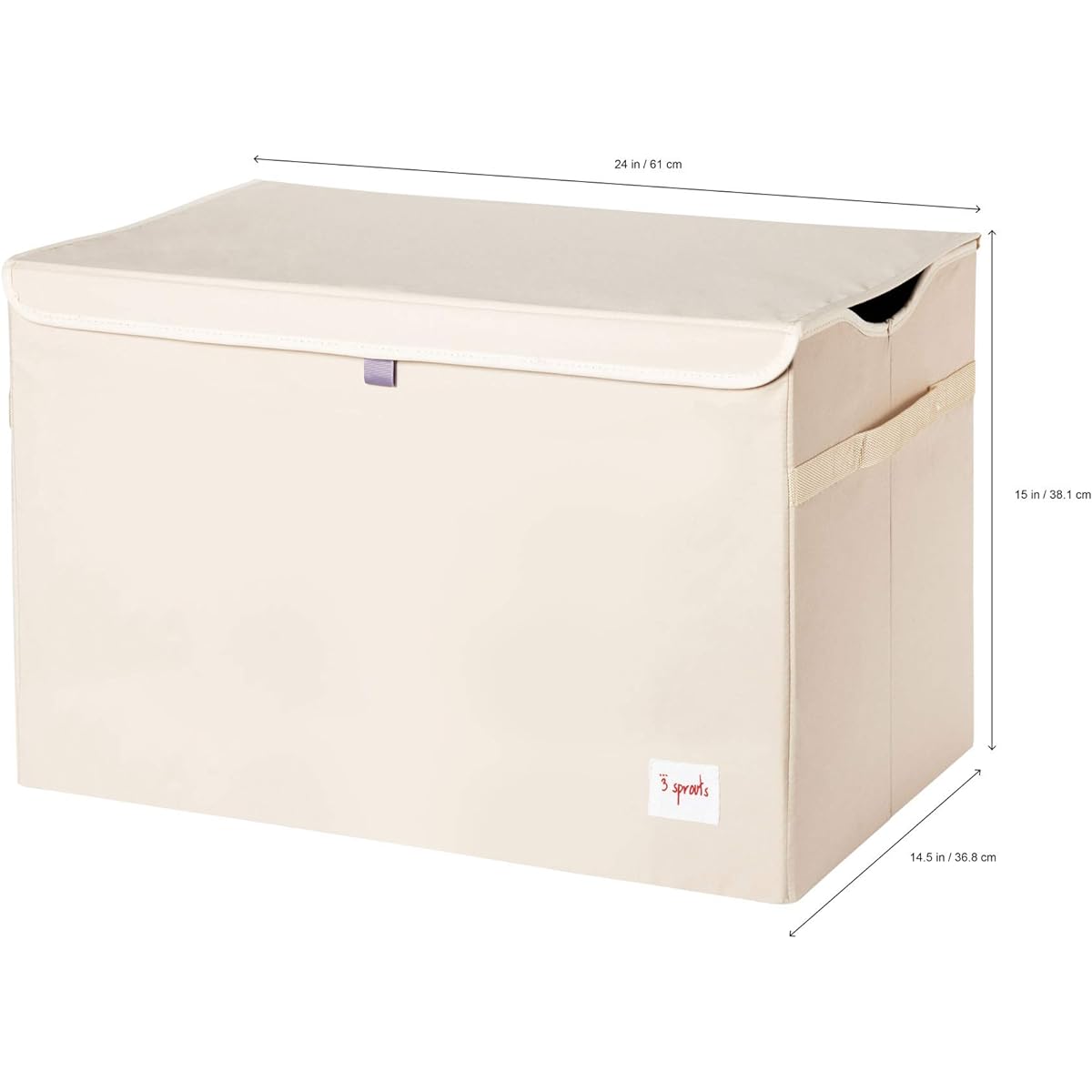 3 Sprouts Toy Chest In Whale