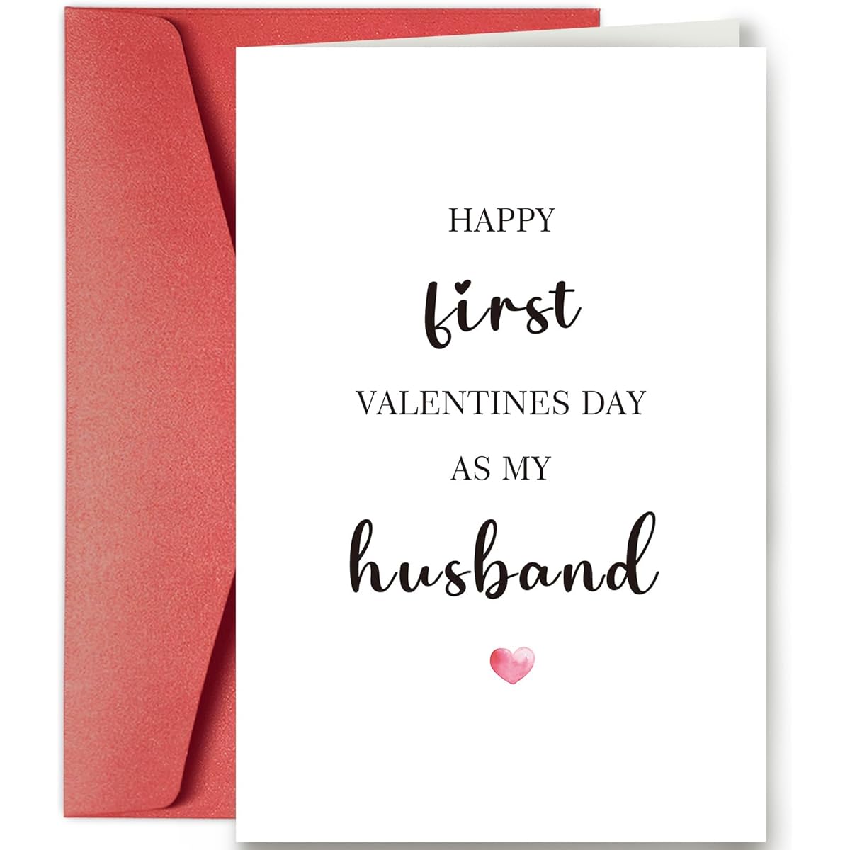 SuperShunhu First Valentine's Day Cards as a Husband Valentine's Day Cards for Husband First Valentine's Husband Romantic Valentine's Day Cards from Wife