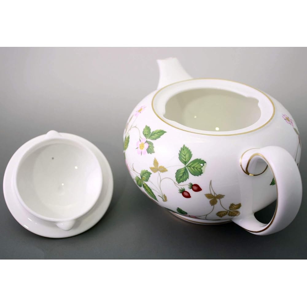 [Regular Imported Product] Wedgwood Wild Strawberry Teapot S Wedding Gift Present 50105506980