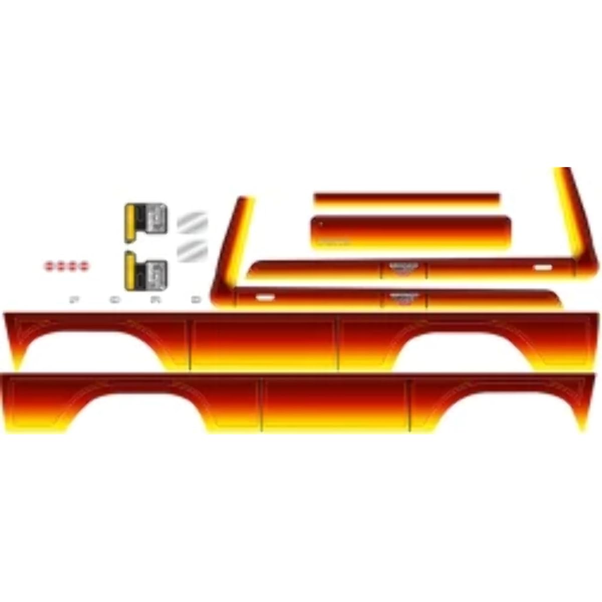 Traxxas 8078 Ford Bronco Decal Sheet Sunset