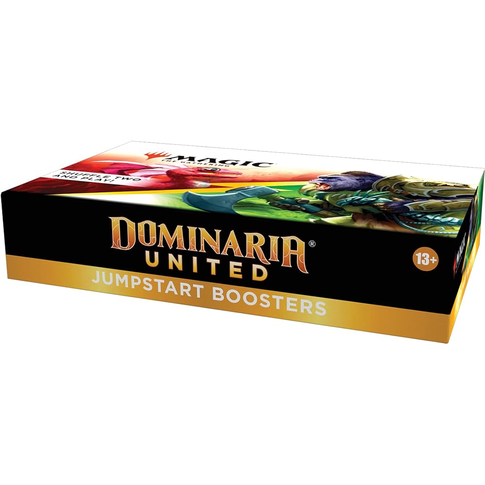 Magic: The Gathering Dominaria of Unity Jump Start Booster English Version (BOX) 18 Packs C97150000 MTG Trading Card Wizards of the Coast C97150000