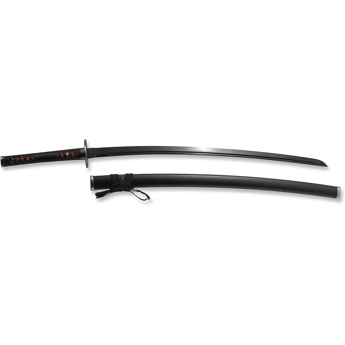 Replica sword NEU-092KM Black sword Large ring tsuba Long sword