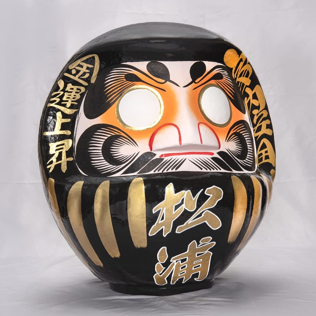 Takasaki Daruma Personalized Daruma No. 15 Black
