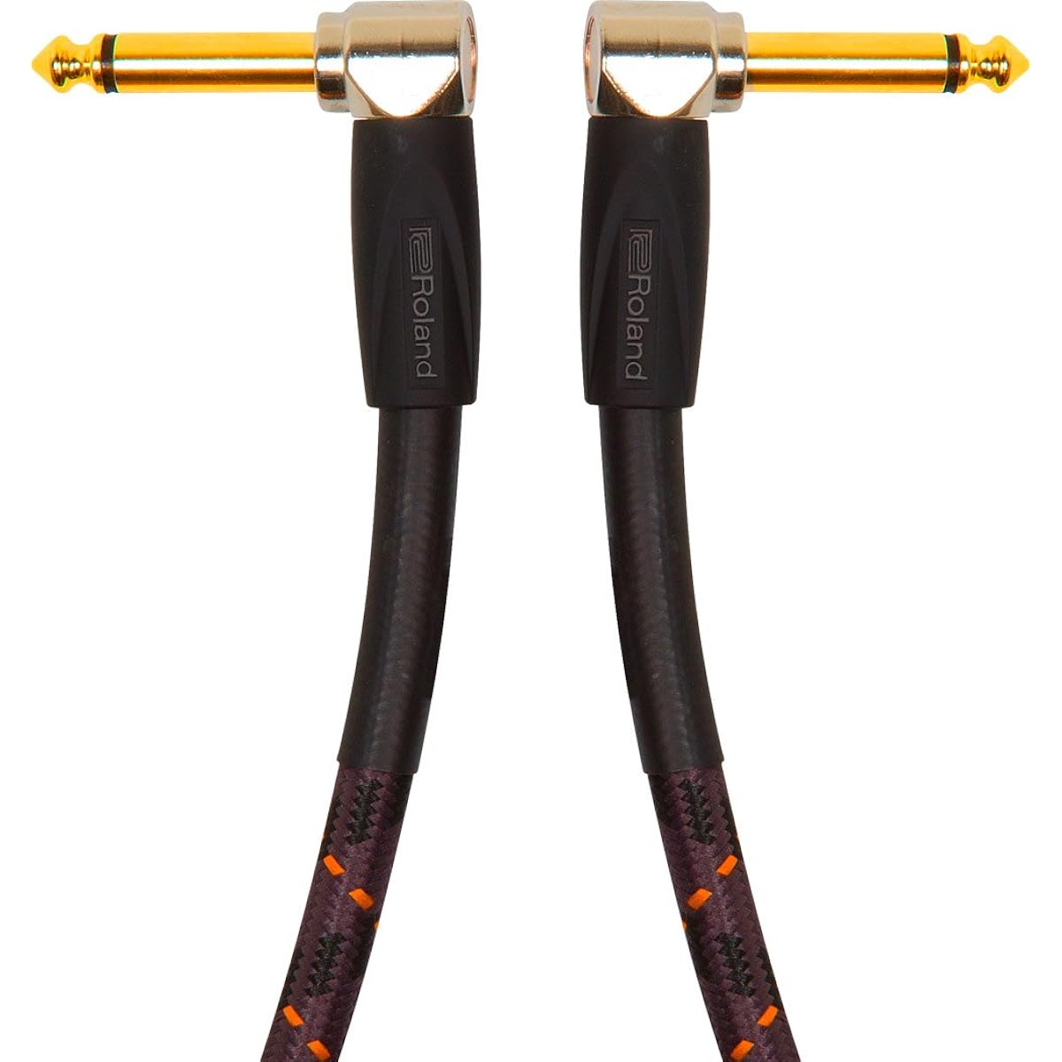Roland Gold Series Instrument Cable Straight/Straight 1/4" Jack 25'