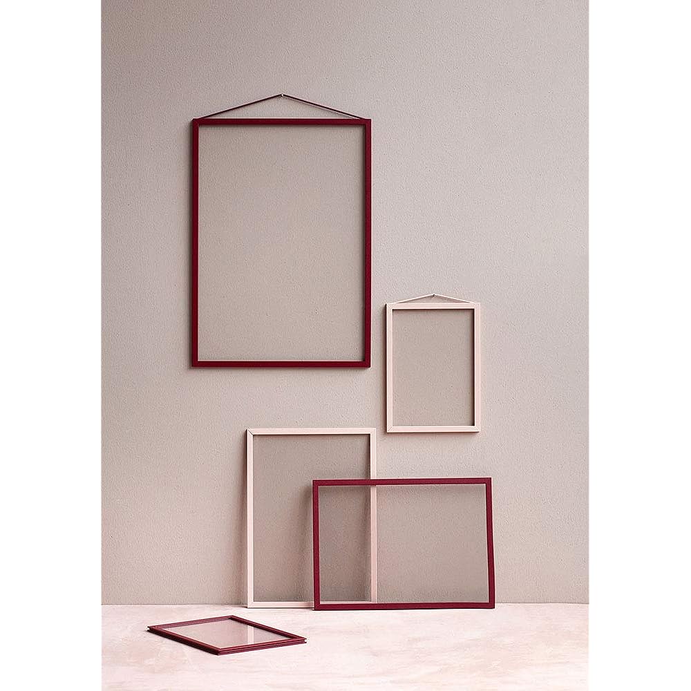 MOEBE | A4 FRAME (deep red) | A4 aluminum frame