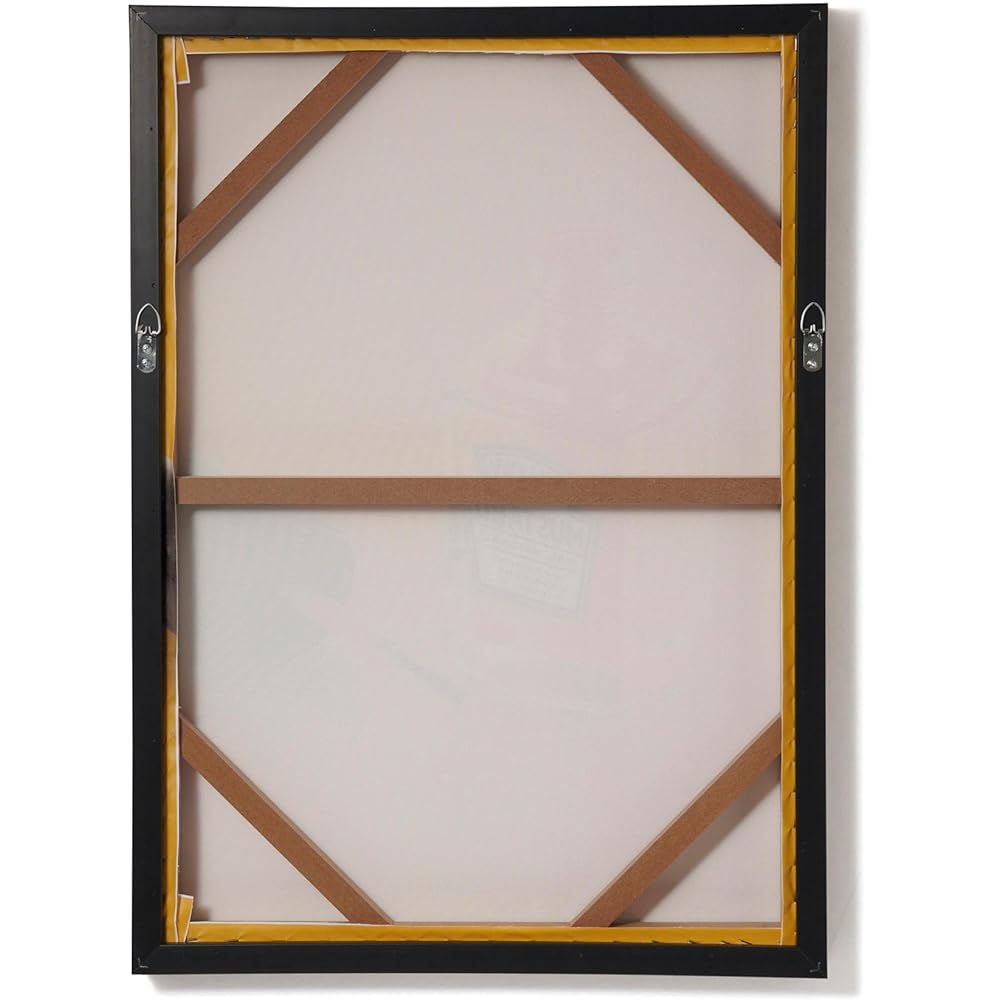 Francfranc Illustration Art Board Yellow