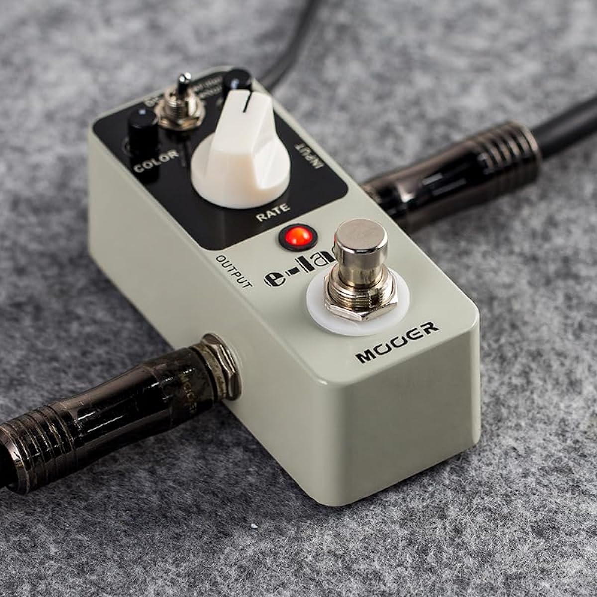 MOOER E-lady Analog Flanger Pedal Filter Mode Oscillator Effect True Bypass