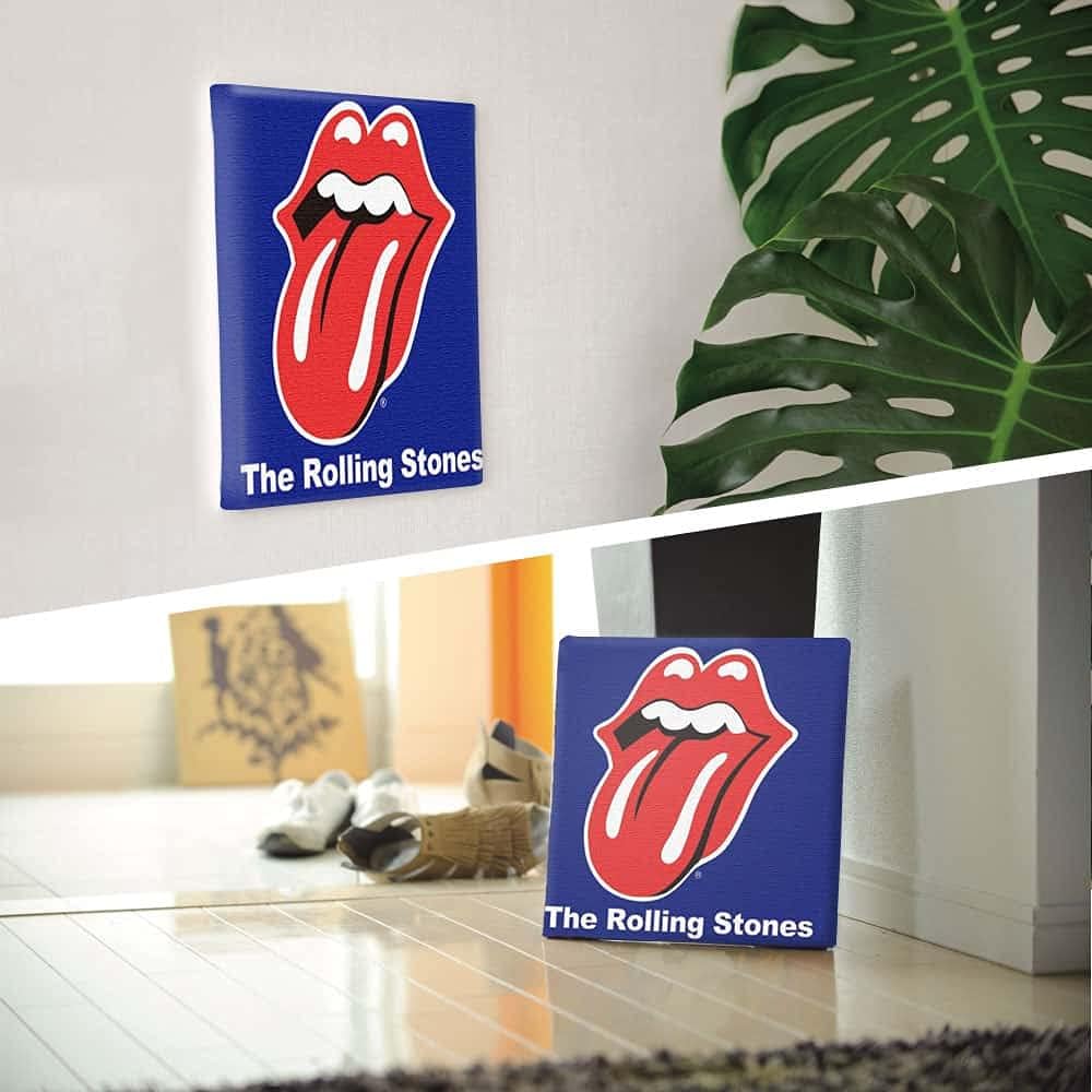 Art Deli Poster Rolling Stones Fabric Panel unv-0013-nvy-L L size