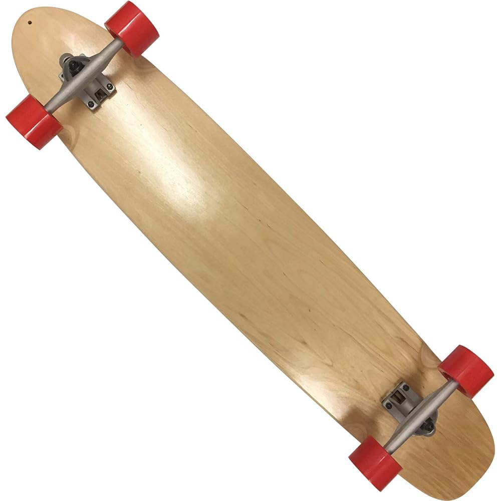 NEW STREET MOVE Skateboard 44" Longboard Natural YW-4409