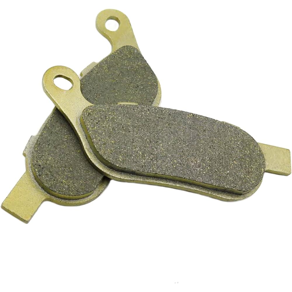 SYUU Motorcycle Replacement Front Rear Brake Pads Brake Pads for Harley-Davidson FLSTFBS Fat Boy S FLSS Softail Slim S 2016-2017 FA296F FA458R
