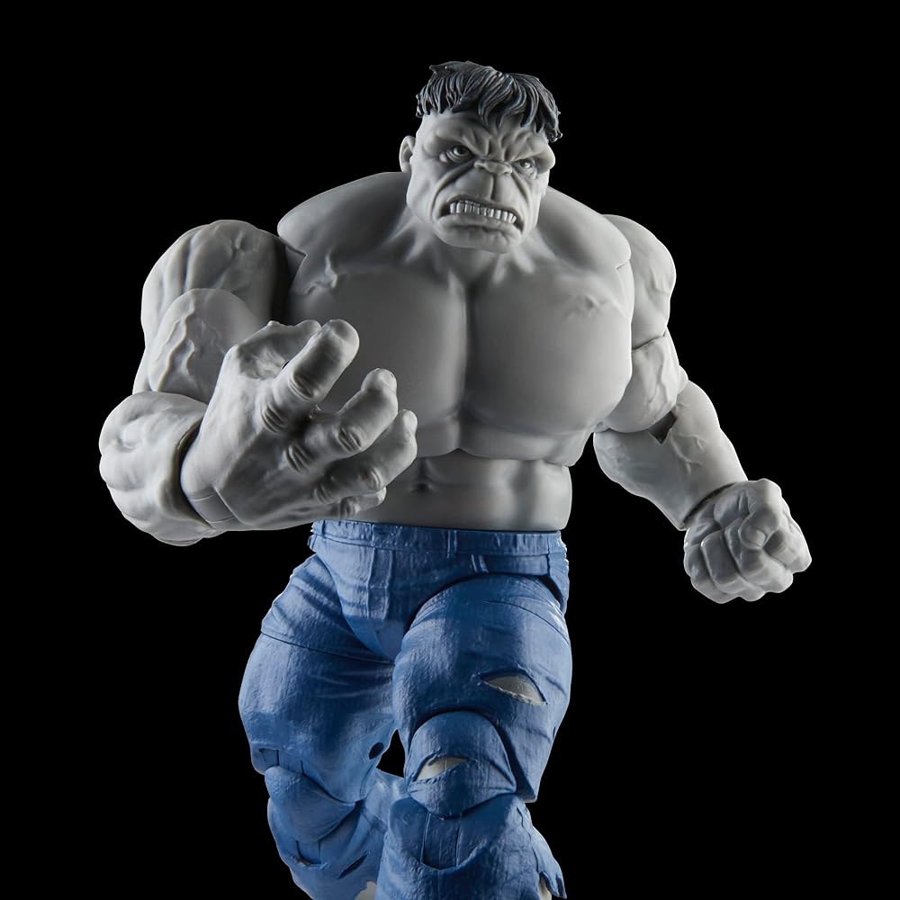 Hasbro MARVEL Marvel Legends Series Gray Hulk and Bruce Banner, Avengers 60th Anniversary 6 inch (15 cm) size action figure, with 6 accessories F7084 Genuine product