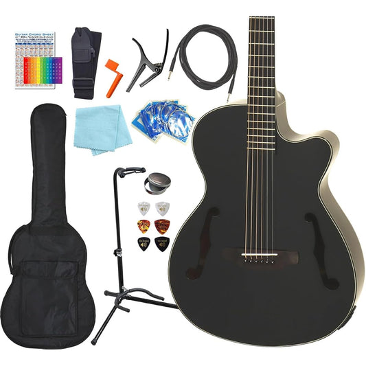 ARIA FET-F2 BnG BK Acoustic-Electric Guitar, Beginner, Acoustic Guitar, 13-Piece Set [98765]