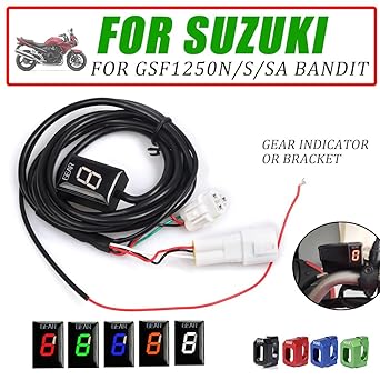 Digital Meter Display Suzuki GSF1250 Bandit N GSF 1250 Bandit S SA Bandit1250 Motorcycle Accessories Gear Indicator ECU Speed Gear Display Meter Indicator Meter Display