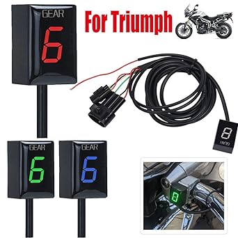 Speed Display Meter Triumph Tiger 800 Rocket III Touring Roadster Thunderbird Tiger 800 ABS Motorcycle Speed Gear Indicator Display Meter Parts
