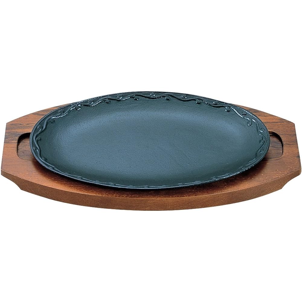 Nanbu Iron IH Compatible Steak Plate (Keicho) 98-4