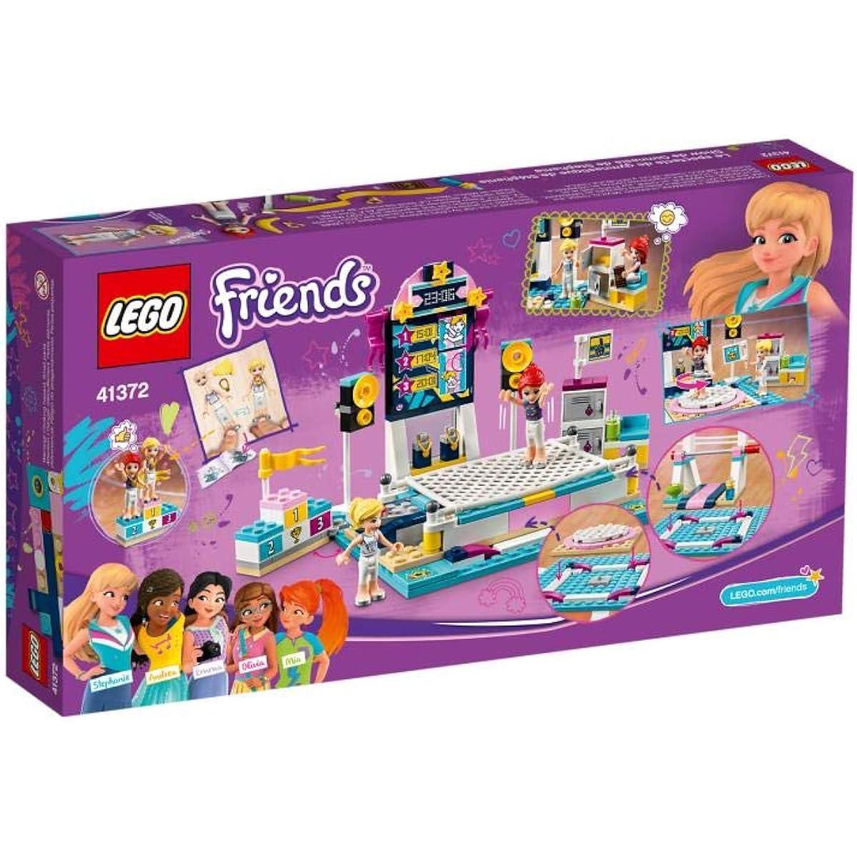LEGO Friends Heartlake City Gymnastics Club 41372 Blocks Toys for Girls