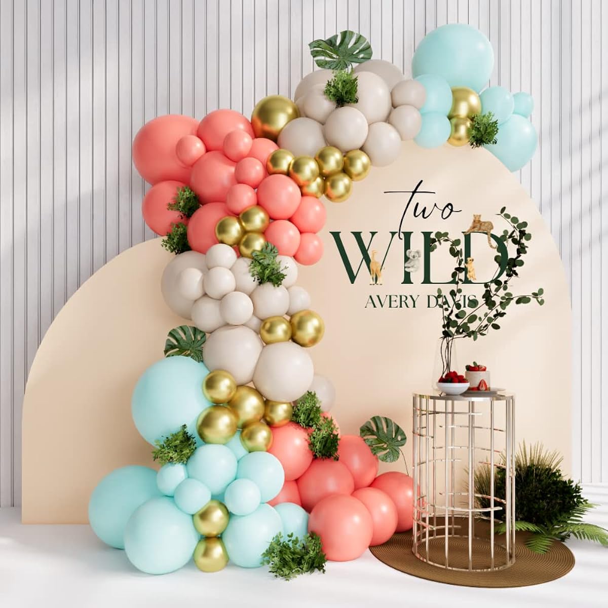 Oopat DIY Sage Green Pink Balloon Garland Arch Kit 149pcs Baby Shower Wedding Birthday Bridal Shower Party Backdrop Decorations (Dusty Pink Pastel Green)