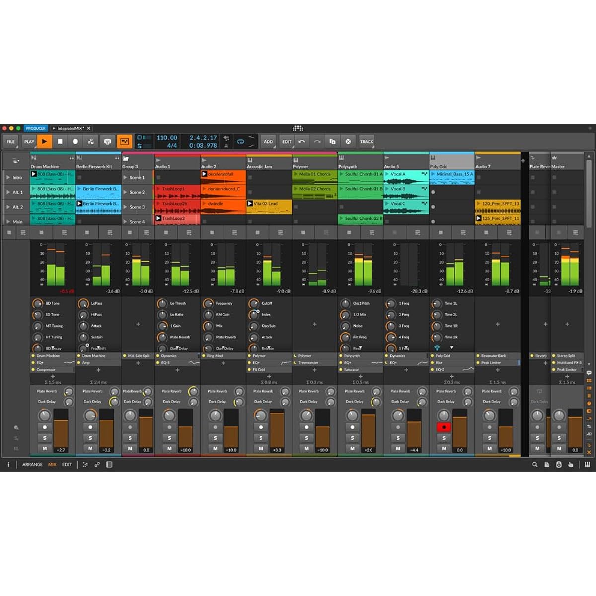 Bitwig Studio Producer DAW Software
