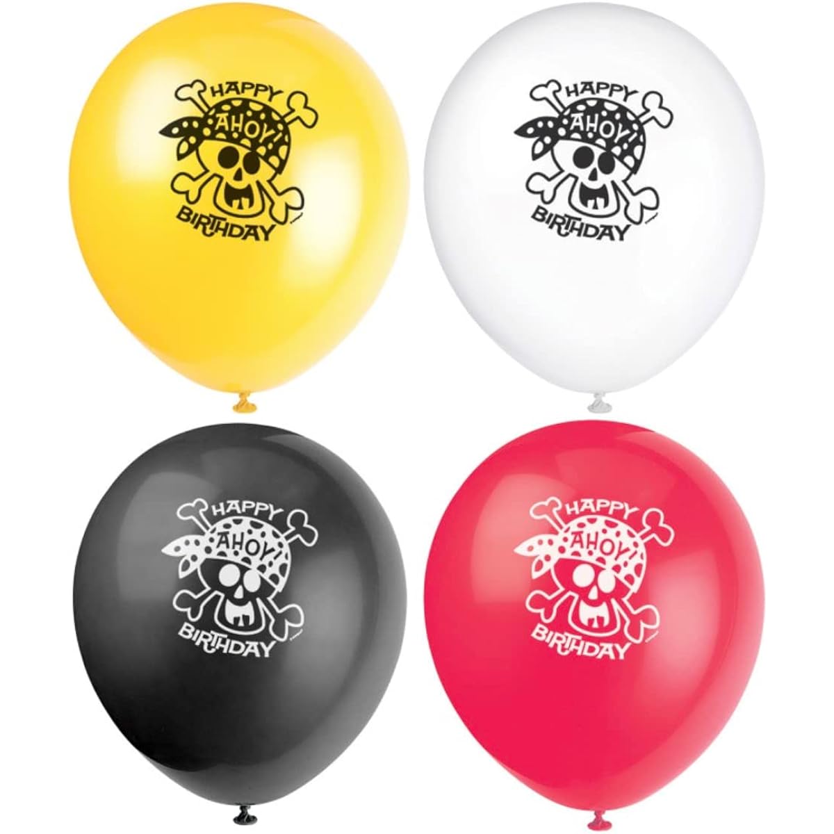 Pirate Fun Party Balloons 8pk
