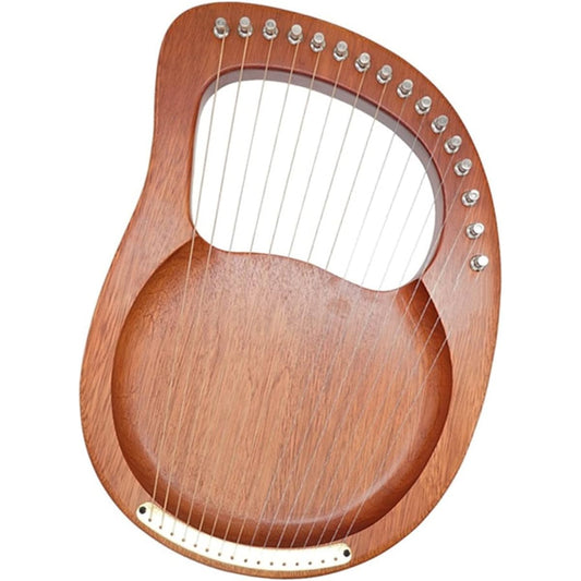 WowZza Lyra Harp Portable Lyre Instrument for Adult Students Beginner Lyra Harp