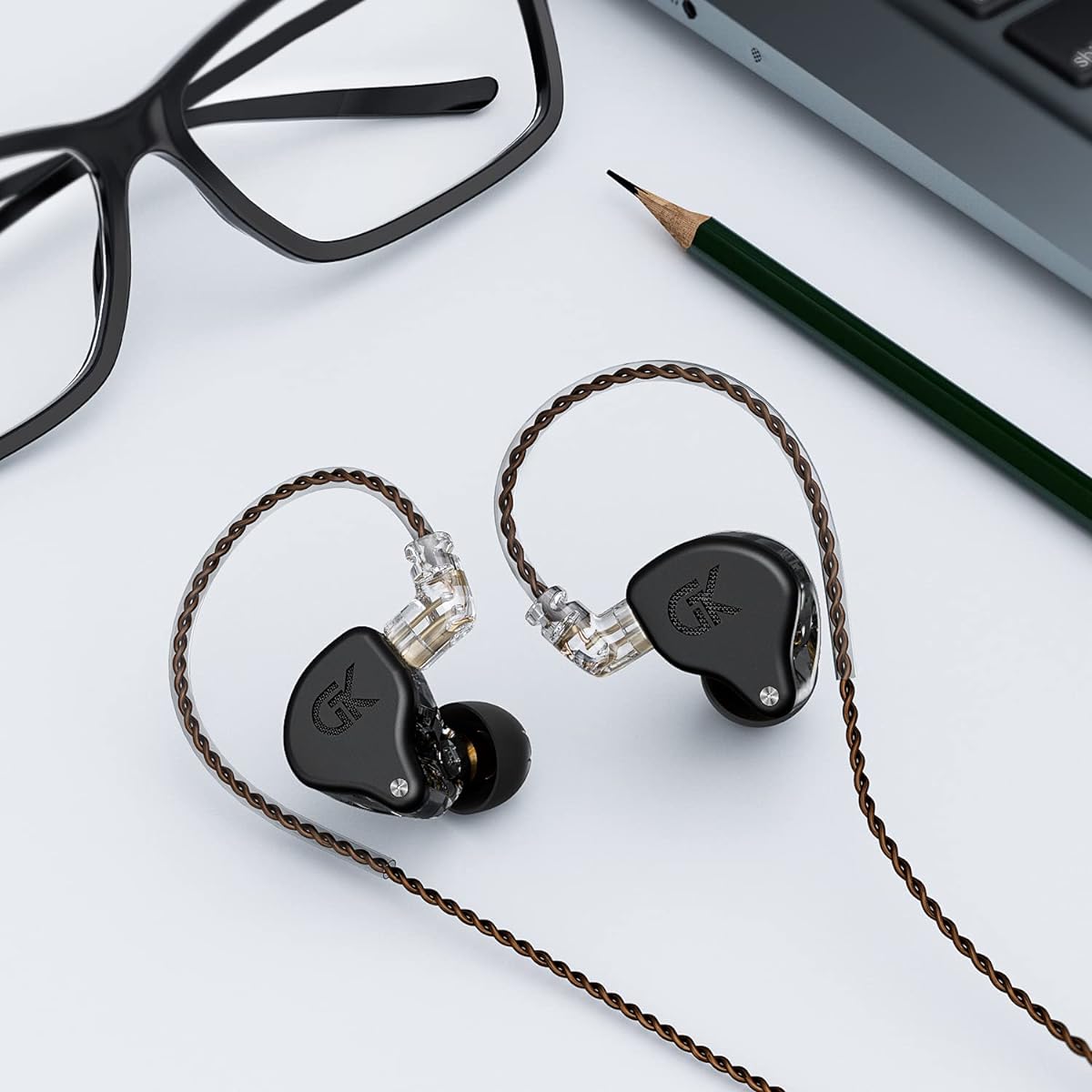 GK GS10 In-Ear Studio Monitor Headphones Professional Sound Quality