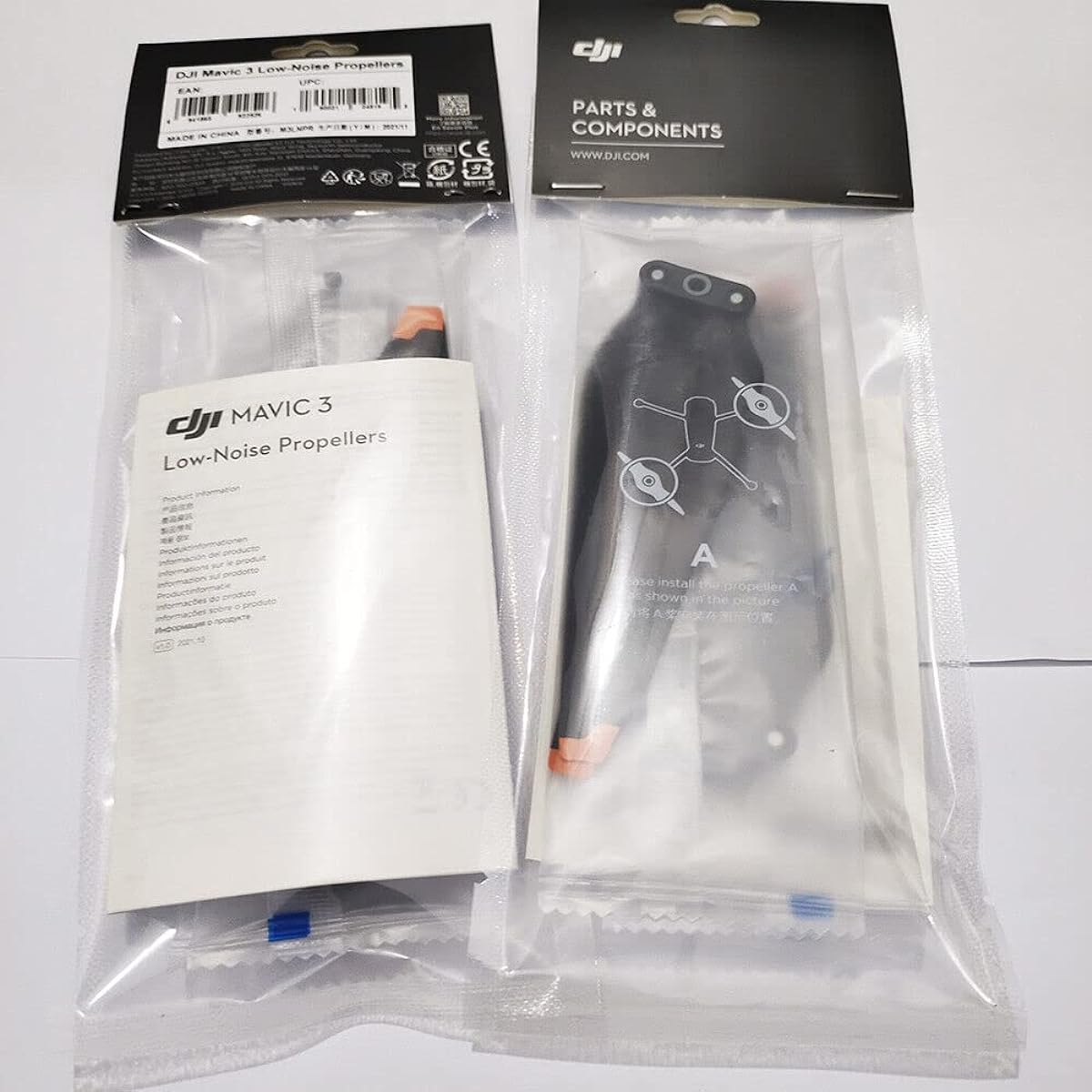 RotorLogic DJI Mavic 3 Low Noise Propeller (2 Pairs) Genuine DJI Parts CP.MA.0000424.01