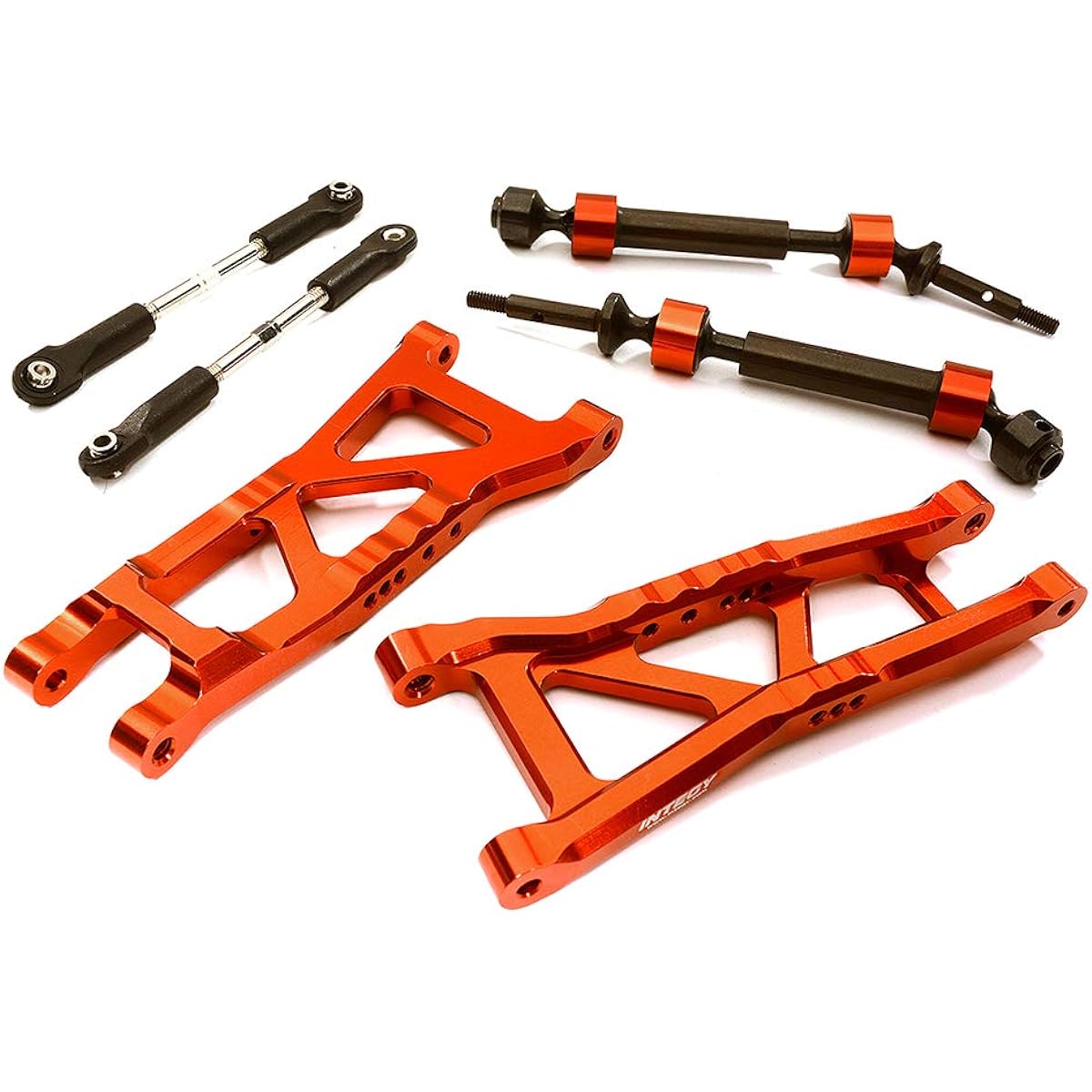 RC Model Billet Extended Rear Suspension Kit+Drive Shafts for Traxxas 1/10 Slash 2WD