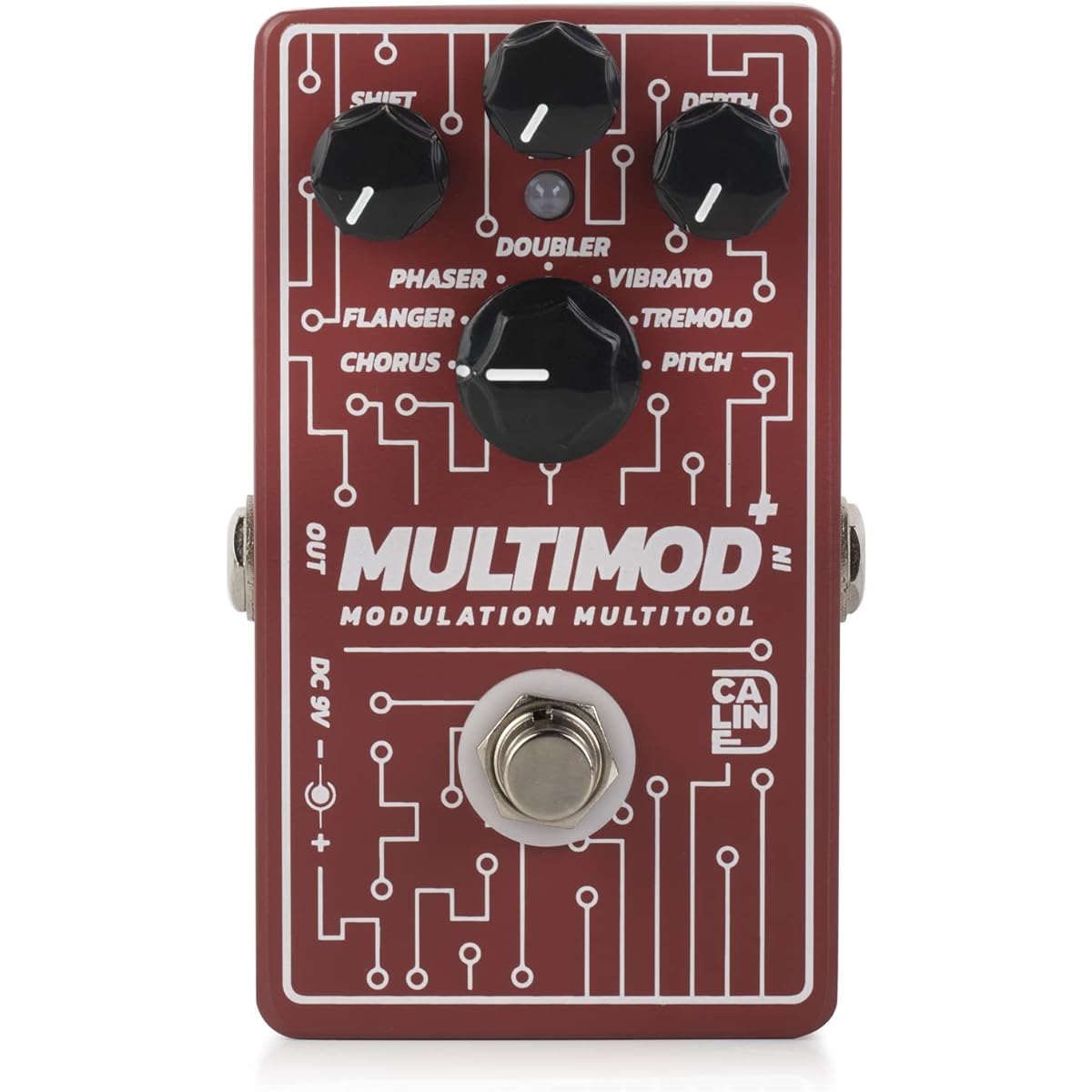 Caline CP-506 Multimod - Modulation Multitool Guitar Effect Pedal 7 Modes Chorus Flanger Phaser Doubler Vibrato Tremolo Pitch