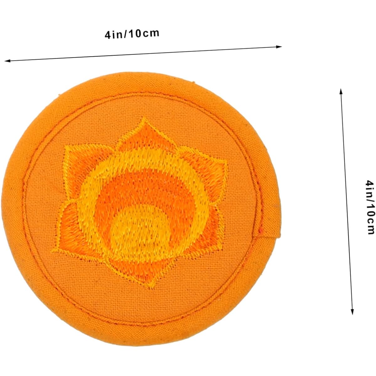 VICASKY 35pcs Bowl Bottom Mat Tibetan Bowl Holder Pad Sound Bowl Holder Pad Singing Bowl Silk Cushion Tibetan Singing Bowl Mat Singing Bowl Holder Pad