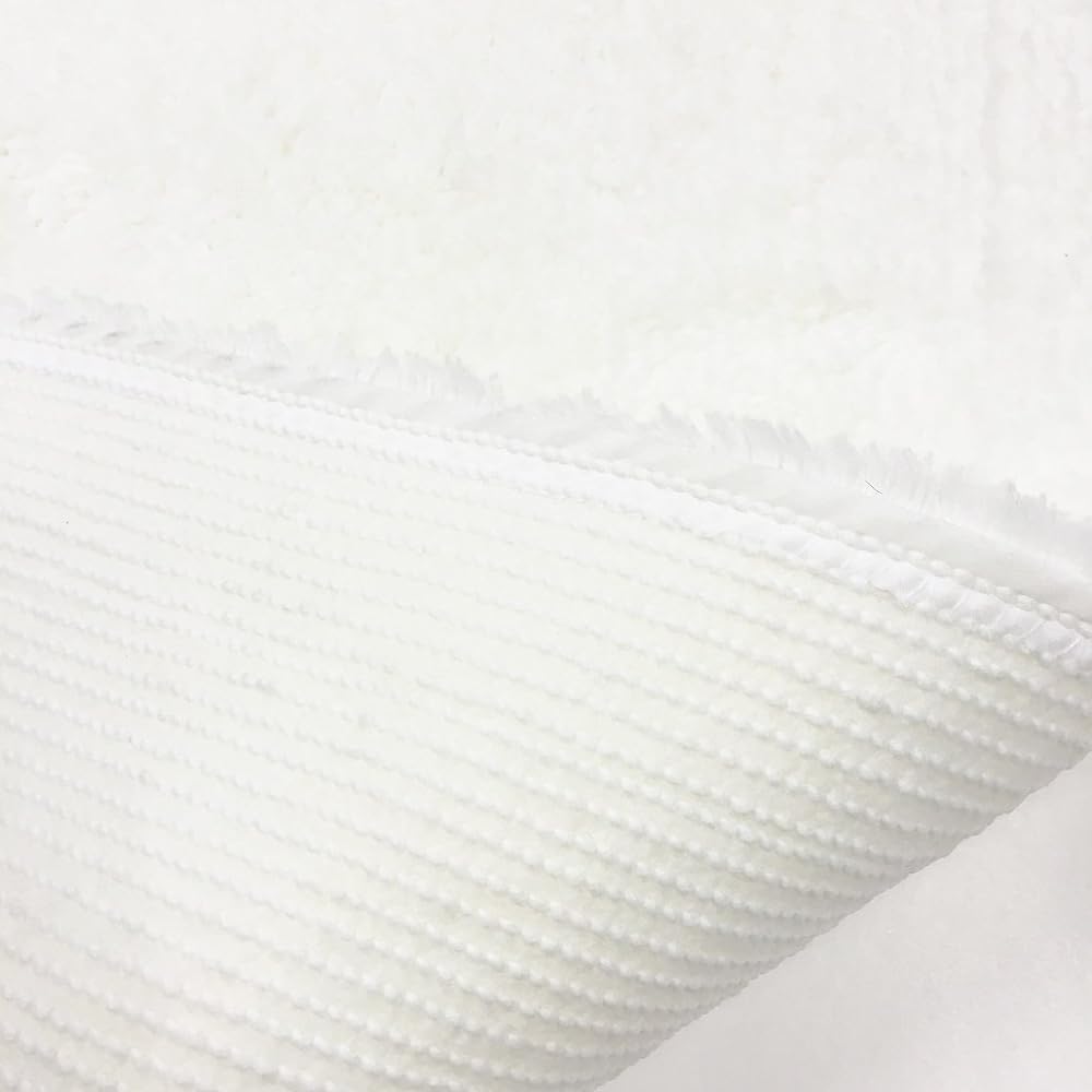 Senko S.D.S Cloud Long Toilet Mat 80 x 60cm White 19023