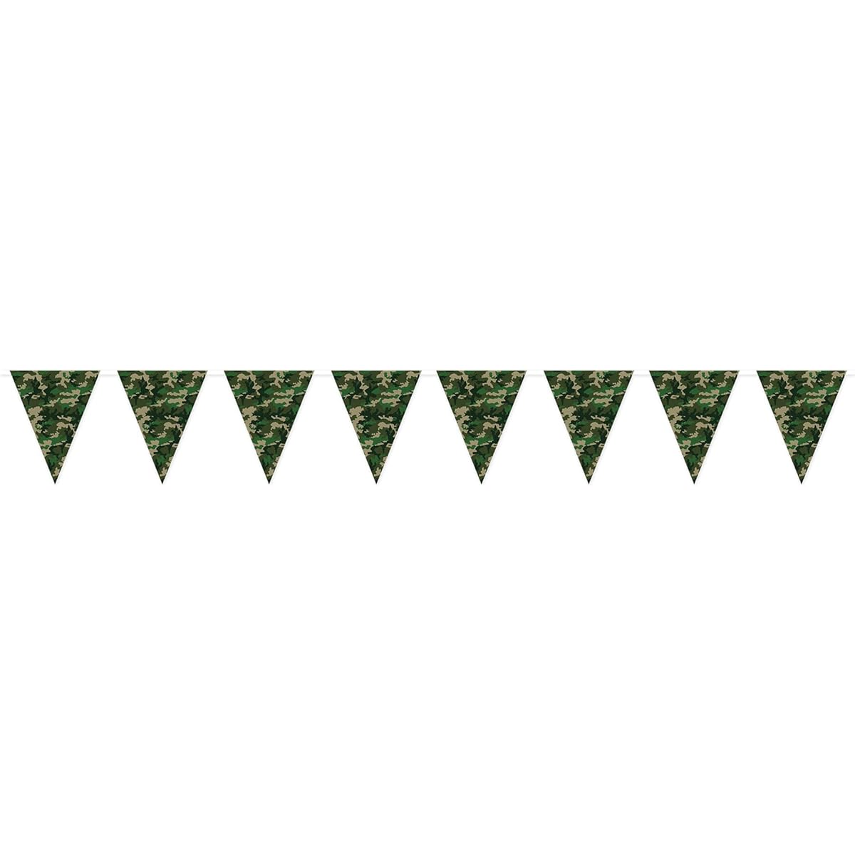Camo Flag Pennant Banner Camouflage flag pennant banner♪Halloween♪Christmas♪